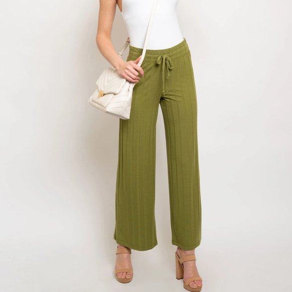 SPRINGTIME CASUAL COMFY PANTS- rust - Picture 7 of 8